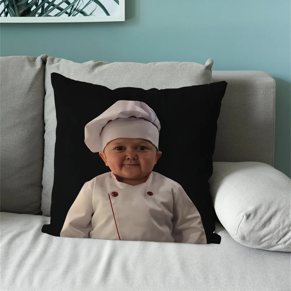 Picture 5: Funny Hasbulla Magomedov Pillow Case Sofa Living Room Bedroom Headboard Backrest Cushion Square Cushion Nap Time