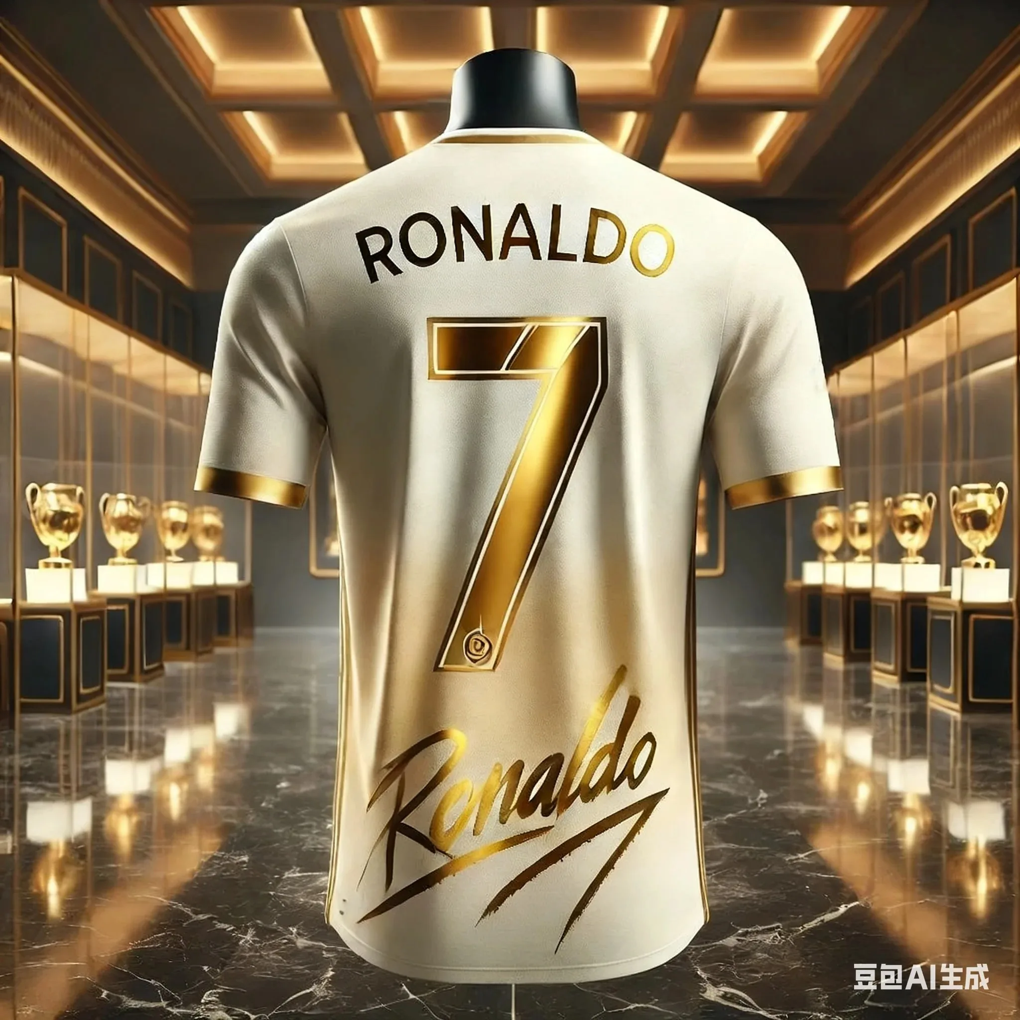 Fußballstar Ronaldo's Stylisches Trikot Fan-Geschenk Tägliche Kleidung Outdoor-Sport Atmungsaktiv Kinder/Erwachsene Kurzarm – Detail 7