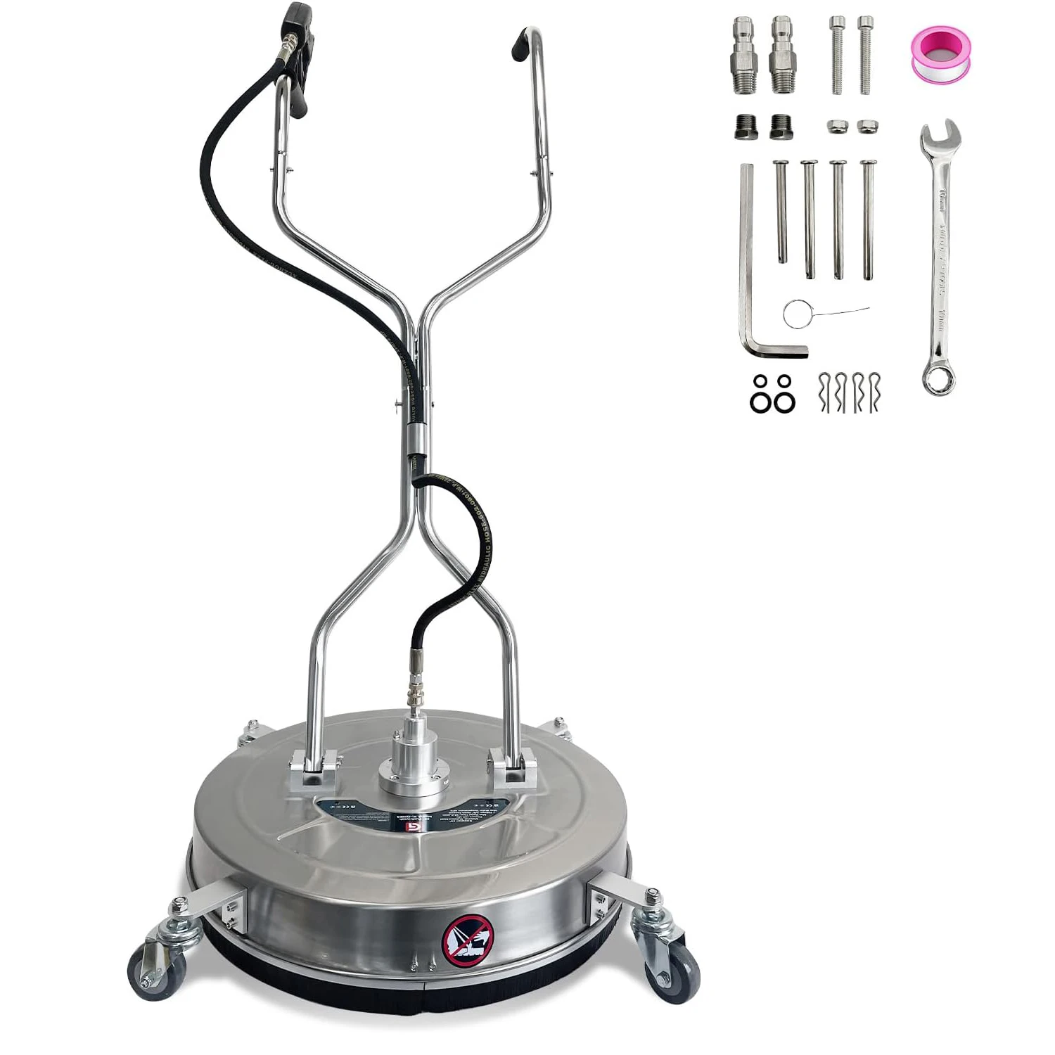 Dual Handle Pressure Washer Surface Cleaner