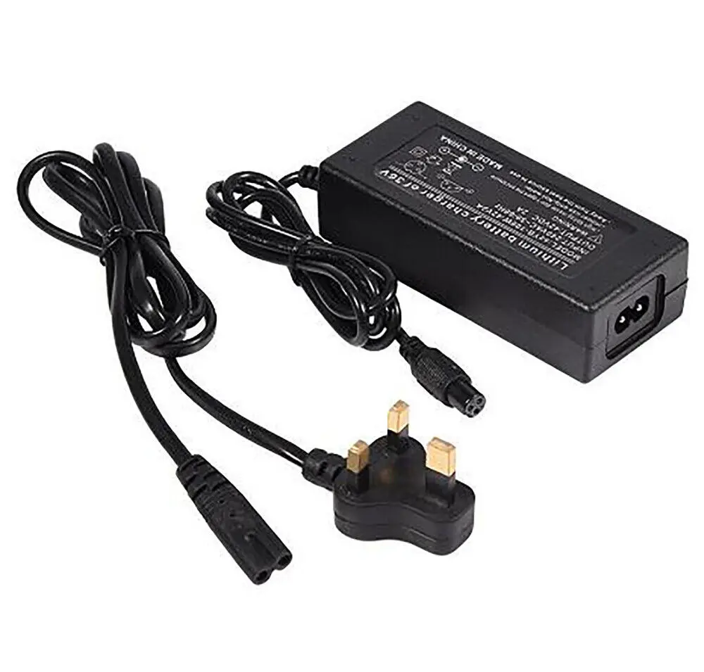 42V 2A Black Fast Charger Power Adapter For Segway Swegway Smart Hoverboard Balance Board