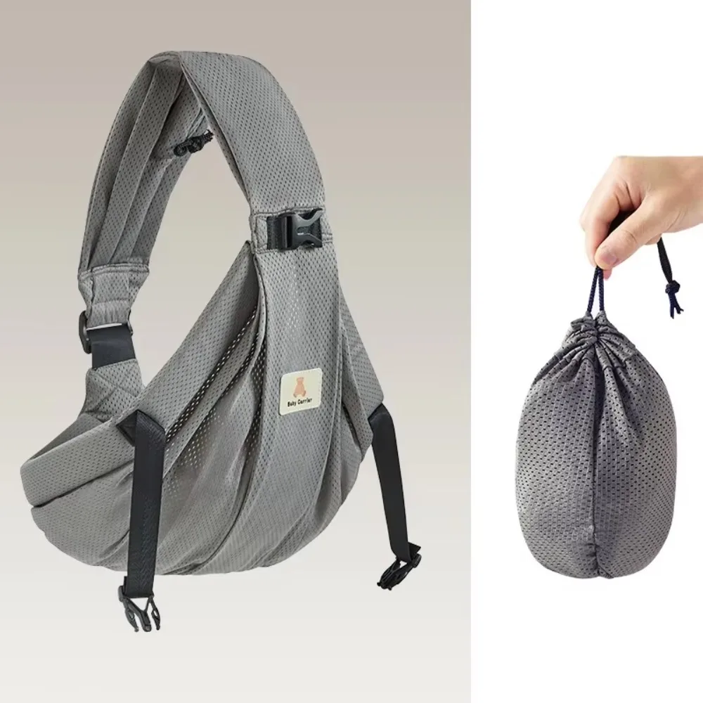 

New Portable Baby Sling Bebe Carriers Breathable Toddler Backpack Adjustable Newborn Backpacks Travel