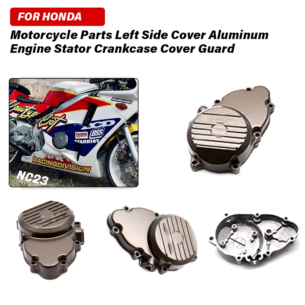 

New HONDA CBR400 NC23 Motorcycle Left Crank Case Cover Engine Stator Crankcase Gasket