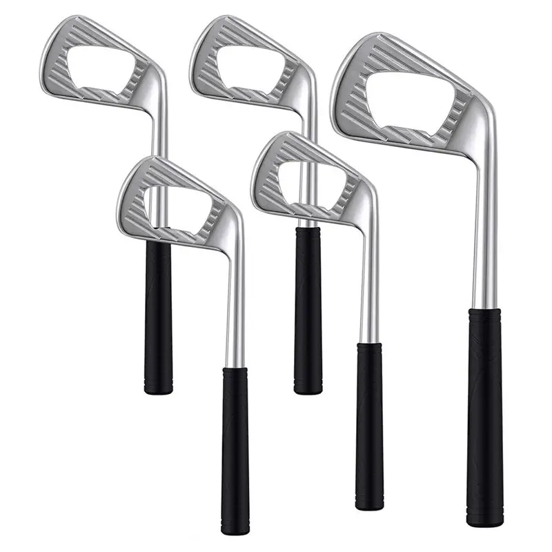 

NOCM 5 Pcs Golf Club Bottle Opener Novelty Beer Gift Golf Decoration Beer Opener For Golfer Golf Lover Beer Enthusiast