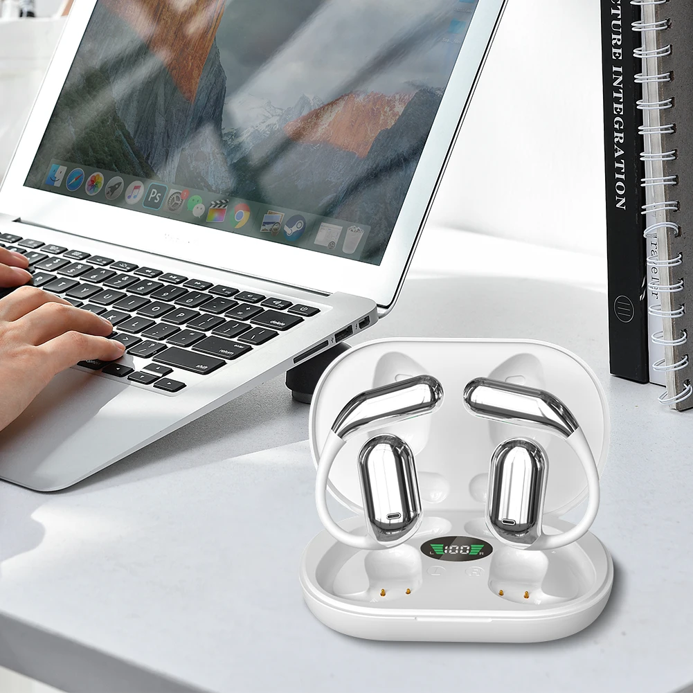 Wireless BT Translation Earbuds Real Time 144 Languages Language Translator Earbuds 3-in-1 for Travel Business and Learning