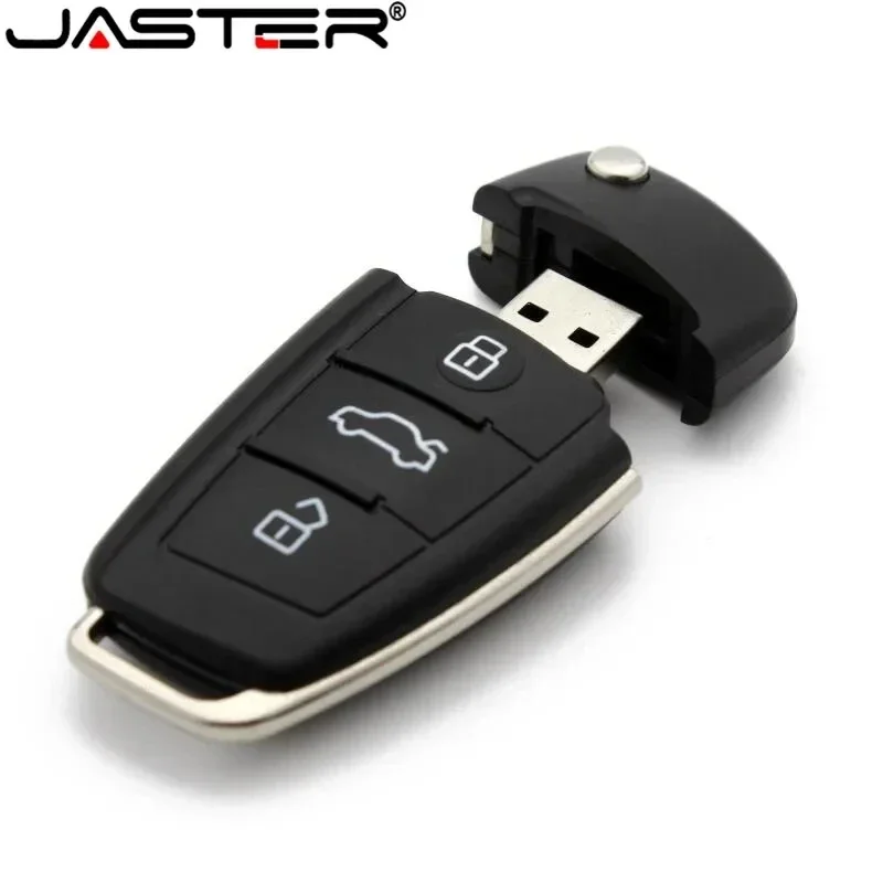 New Plastic Car Key USB Flash Drives 128GB High-speed USB Stick 64GB Pen Drive 32GB 16GB Wholesale Portable Memory Stick Gift