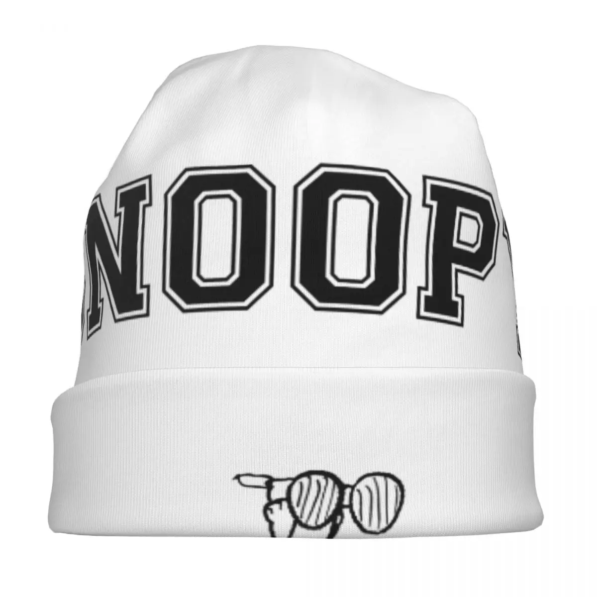 سنوبيس الكرتون الكلب مترهل قبعة قبعة النساء الرجال الشتاء أغطية الرأس Skullies Beanies قبعة بونيه محبوك قبعة #6