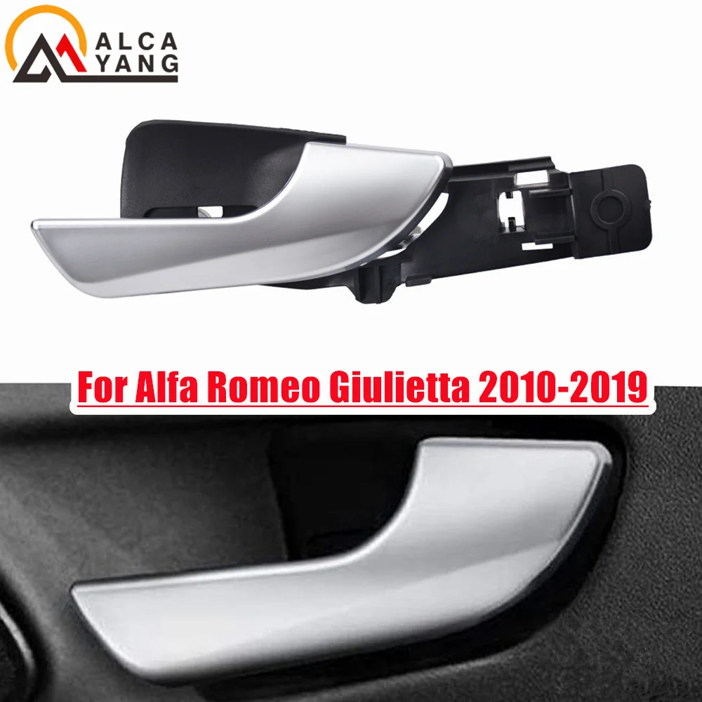 Manija de puerta Interior de coche, manilla delantera izquierda y derecha para Alfa Romeo Giulietta 156092167, 156092165, 156092161, 156092157