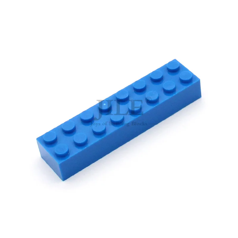 40 stks Moc Bouwsteen Dikke Baksteen 2x8 3007 DIY Creatieve Enlighten Basics Klassieke Sets Compatibel Assembleert Deeltjes speelgoed