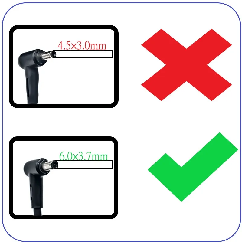 

AC Laptop Power Adapter Charger 20V 7.5A 150W 6.0X3.7mm For Asus TUF FX505D FX505DT FX505DU ROG Strix Scar III G531GD G531GT