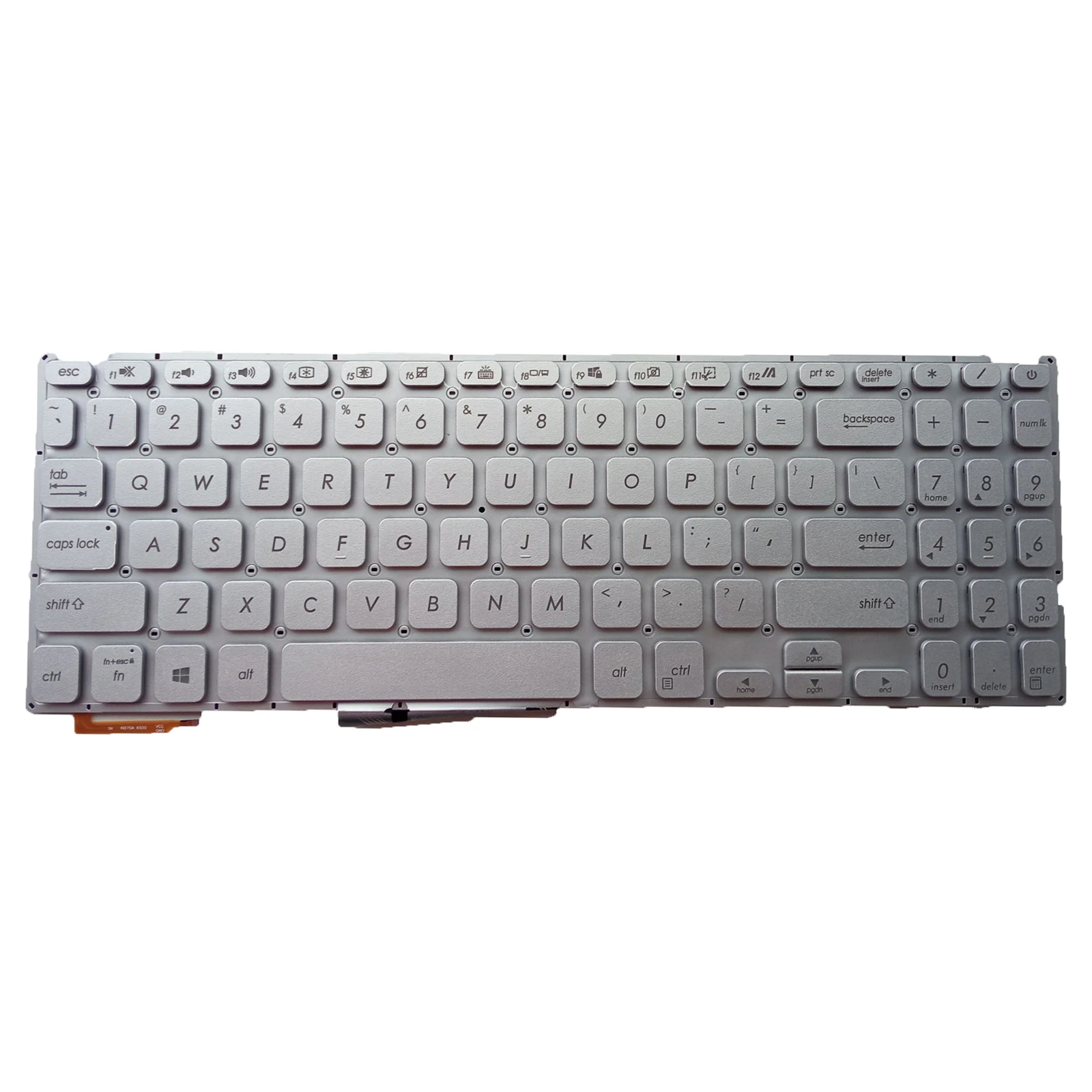 US Laptop Keyboard for ASUS X509 X509F X509D M509D X515 X515M F515 F515E X509FJ-EJ095T