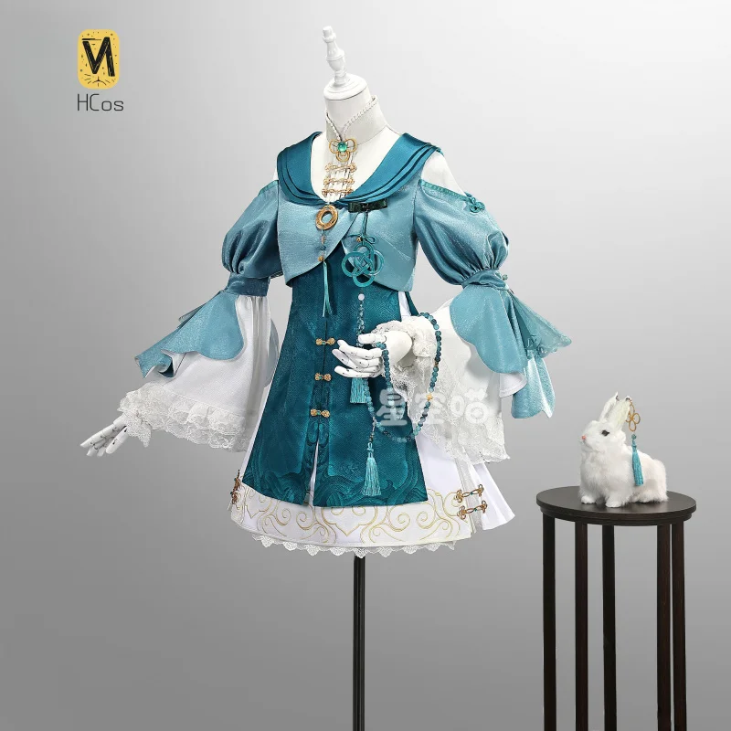 

Wuthering Waves Jinhsi Cosplay Costume Full Set Uniform Role Play Halloween Carnival Party Outfit for Women HCos