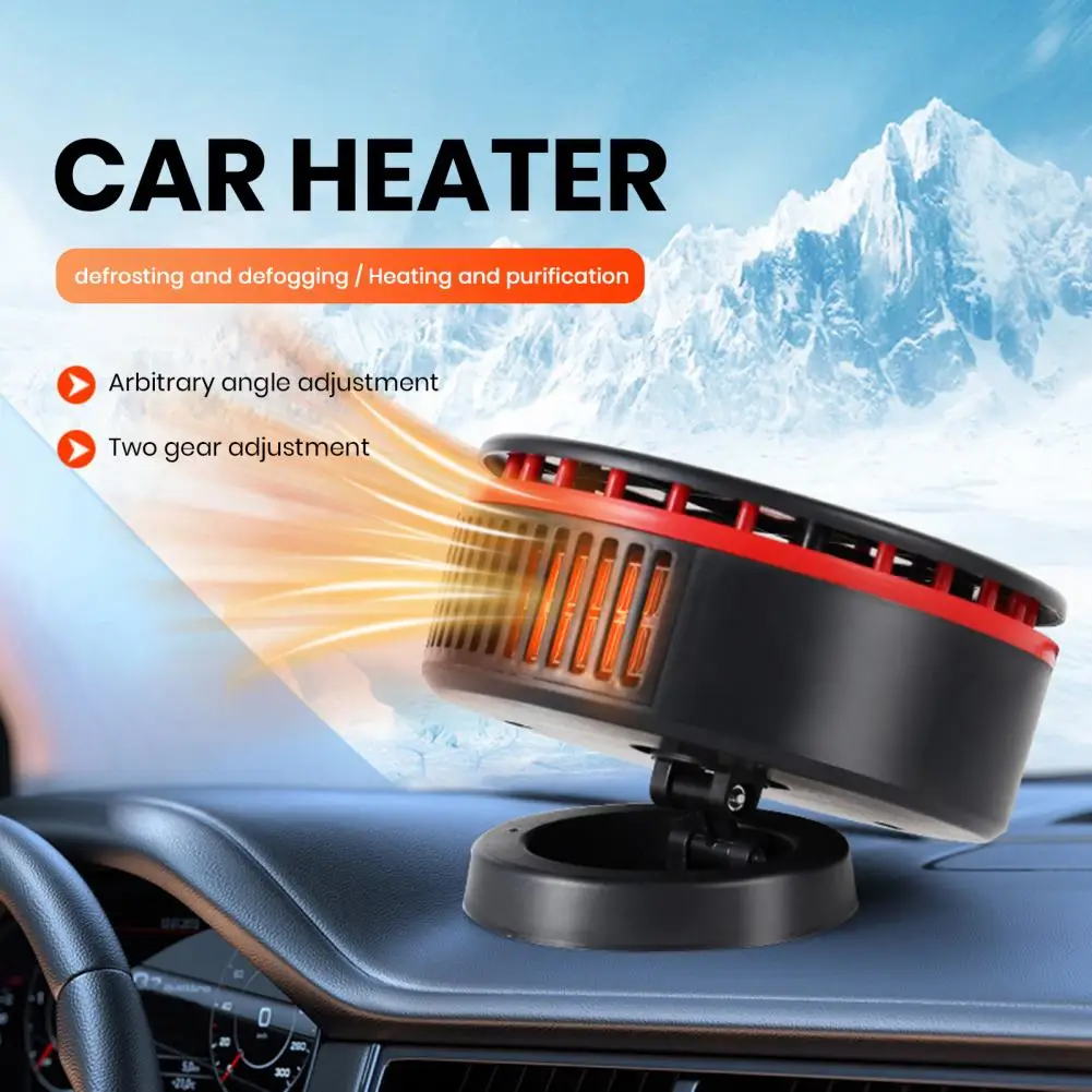 Car Spacec Heater Portable 12v Car Heater 150w Quick Heating Fan for Suv Truck Auto Universal Space Heater Cooler Windshield