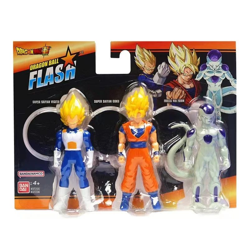 Bandai Dragon Ball Anime Figures Goku Vegeta Frieza Broly Action Figurine Saiyan Statue Toys Cartoon Model Children Gifts