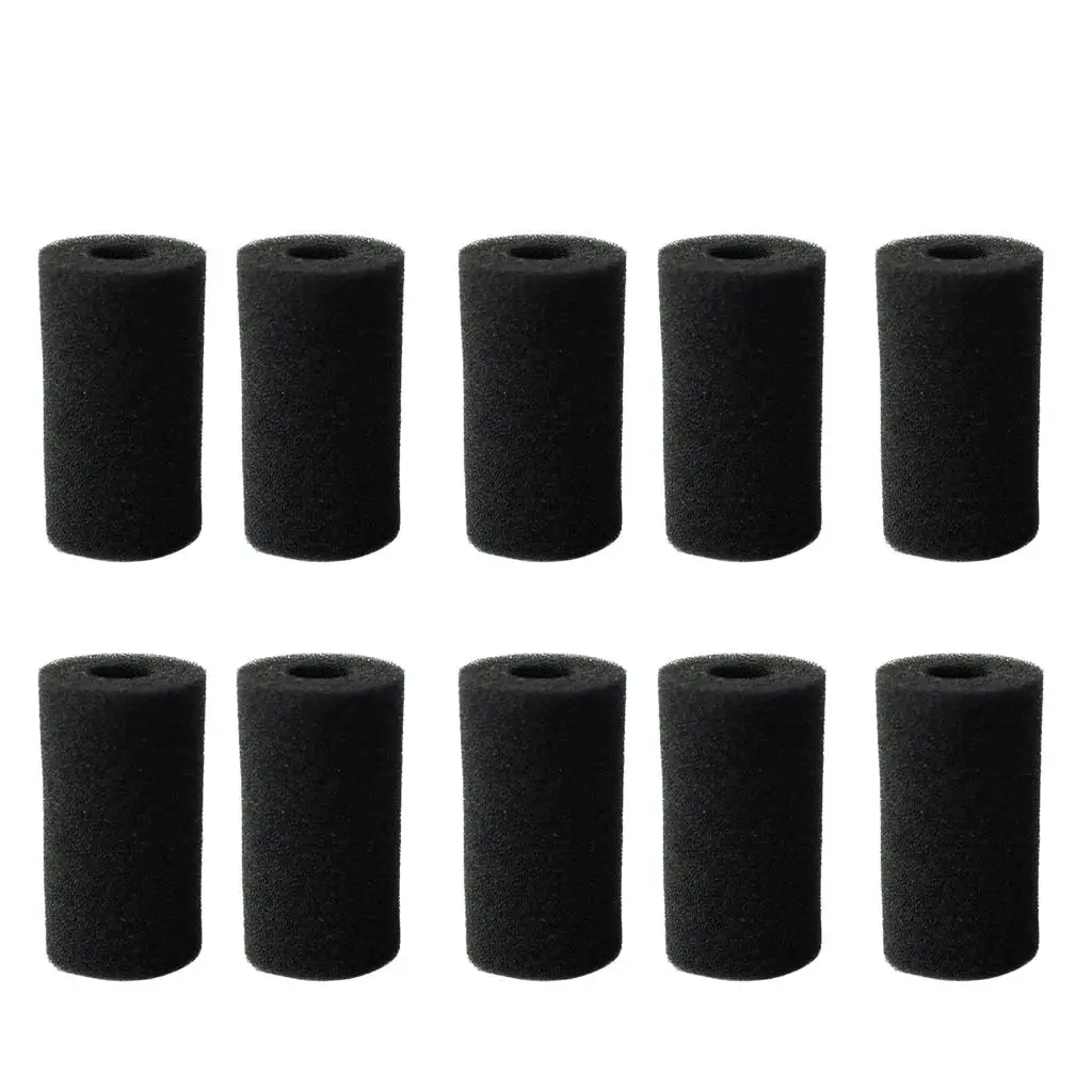 10Pcs High Quality Aquarium Fish Tank Clean Water Filter Sponge Protector Cover