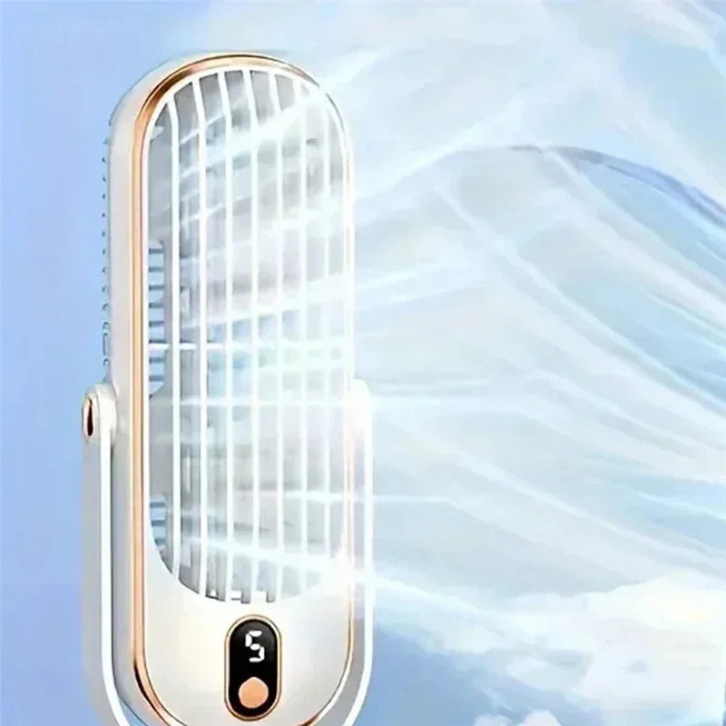 Ventilador de mesa a94e, ventilador portátil sem lâmina, pequeno ventilador de refrigeração pessoal, ventilador de mesa silencioso para casa, escritório, quarto