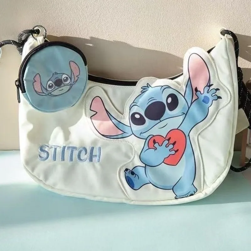 

Stitch crossbody bag cartoon exquisite hot creative cartoon large capacity cute student versatile shoulder bag holiday gift
