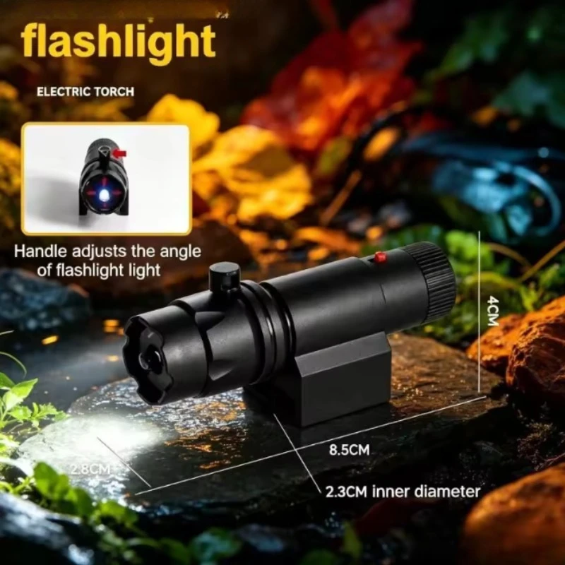 Portable Mini Torch Decorative Accessory Adjustable Light Angle Hobby Collection Ornament Parts for Indoor Outdoor Leisure