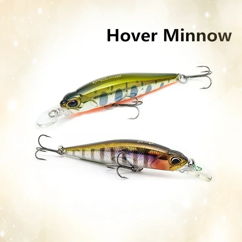 

7.7/6.3cm 8.4/5g Fishing Lure Minnow Wobbler Rozante Long Cast Hover Swaying Lure Jerkbait Artificial Bait Culter Alburnus Bait