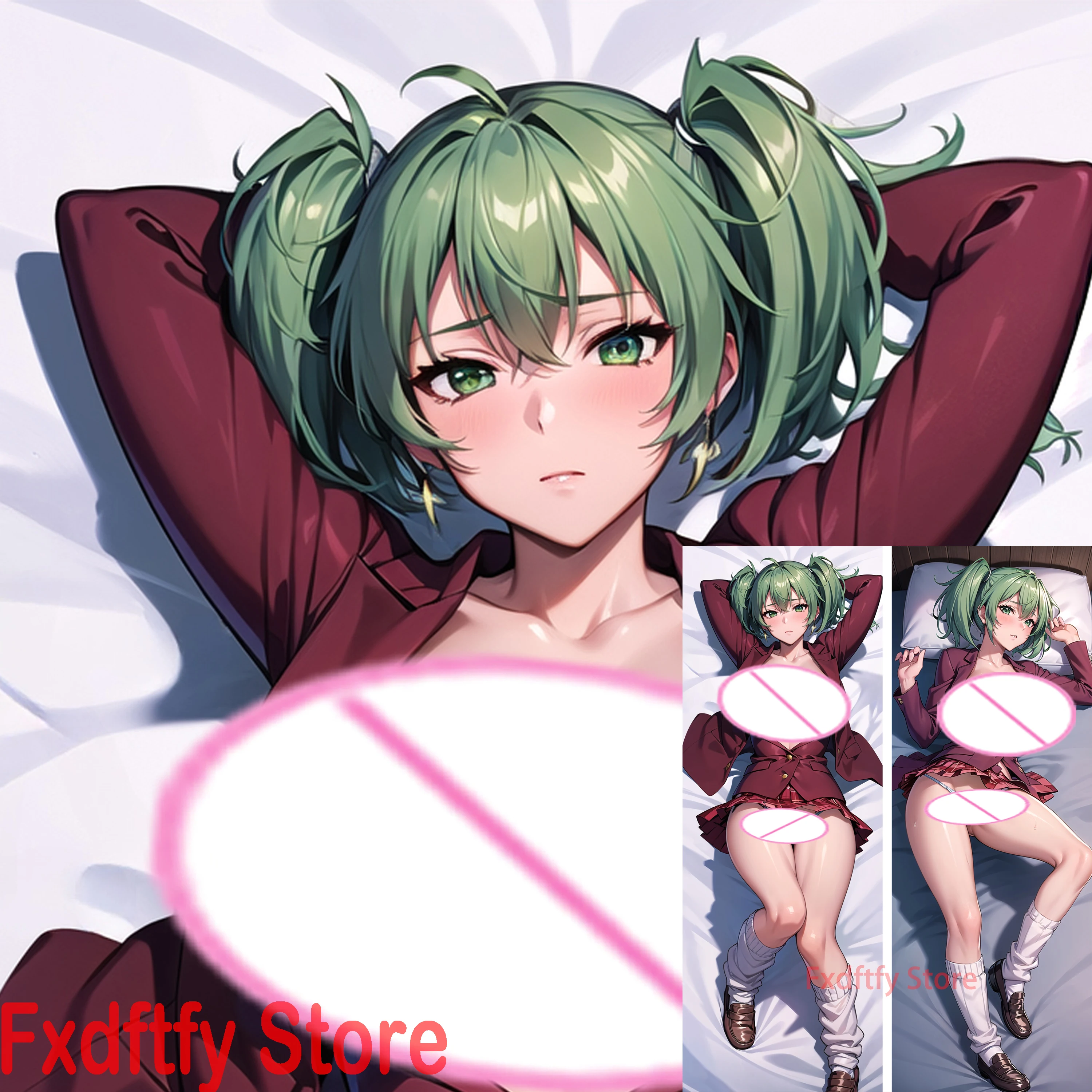 

Dakimakura Ryofu Housen (Ikkitousen) Double-sided Print Japanese Anime Life Size Body Hugging Pillowcase