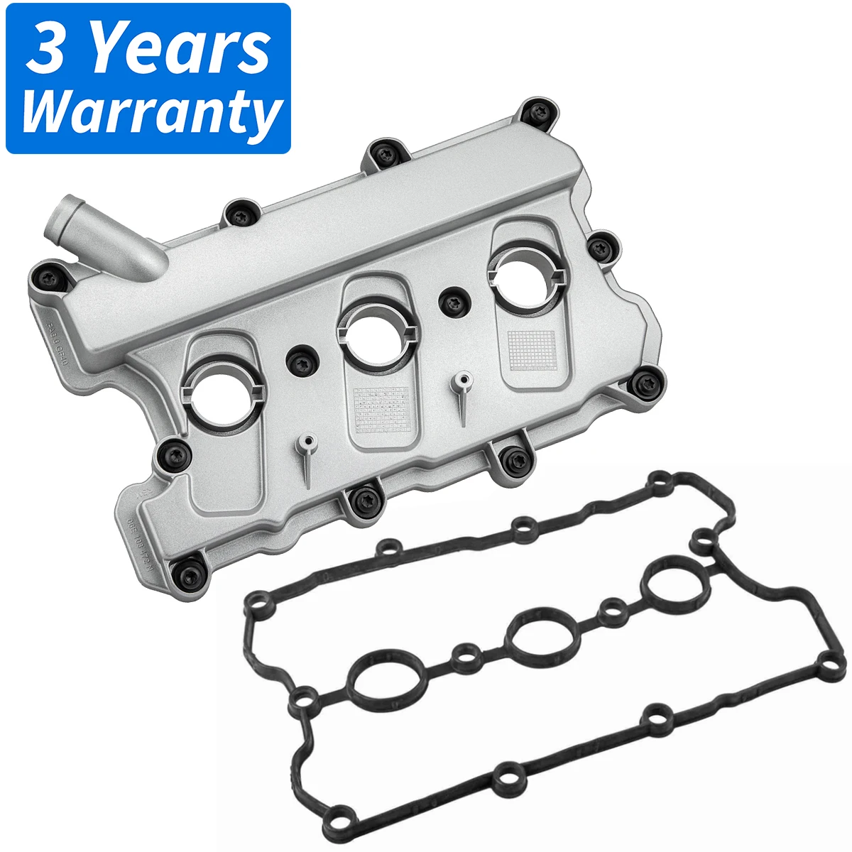 

Right Engine Valve Cover 95810513600+Gasket For PORSCHE Cayenne 2011-2018,Panamera 2010-2016