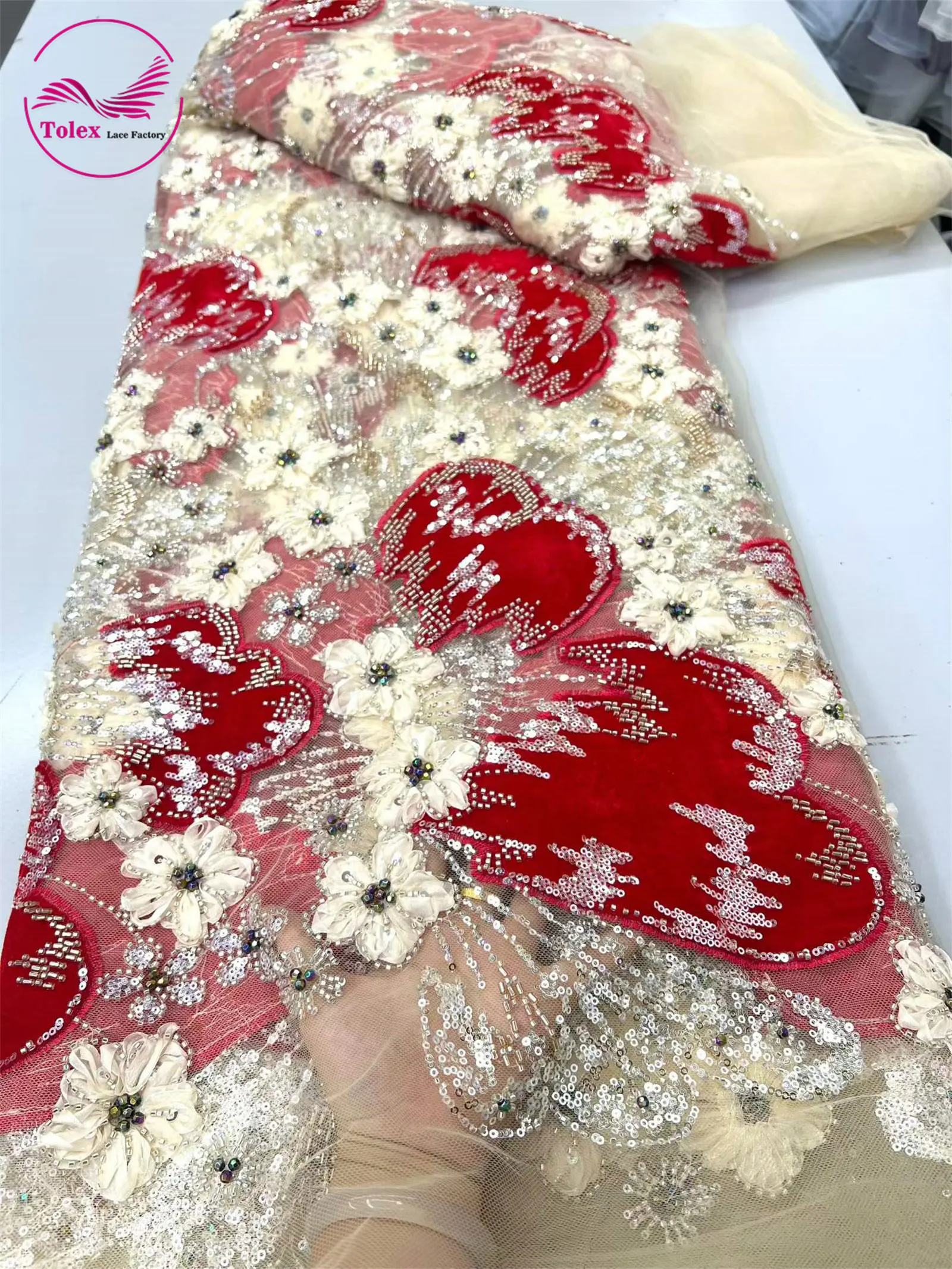 Nowy Projekt Afrykańska Luksus – Velvet Fabric Embroidery recenzja i cena