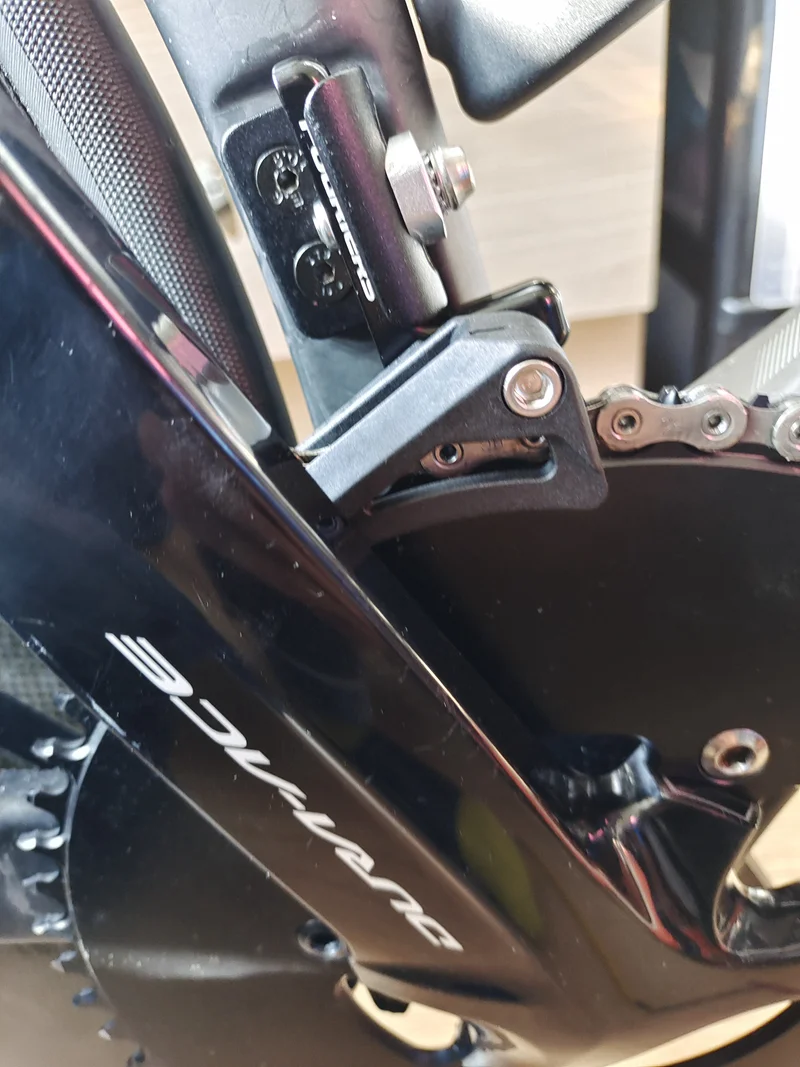 MTB Fahrrad Kettenführung Drop Catcher 31,8 34,9 Clamp Mount Einstellbar Für Mountain Gravel Bike Einzigen Disc 1X System – Detail 3