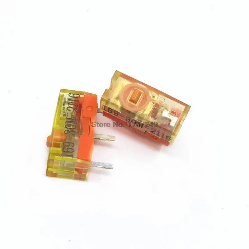 Free Shipping 2Pcs New arrival TTC dustproof gold mouse micro switch gold contactor 30 60 80 million life mouse Maintain Button