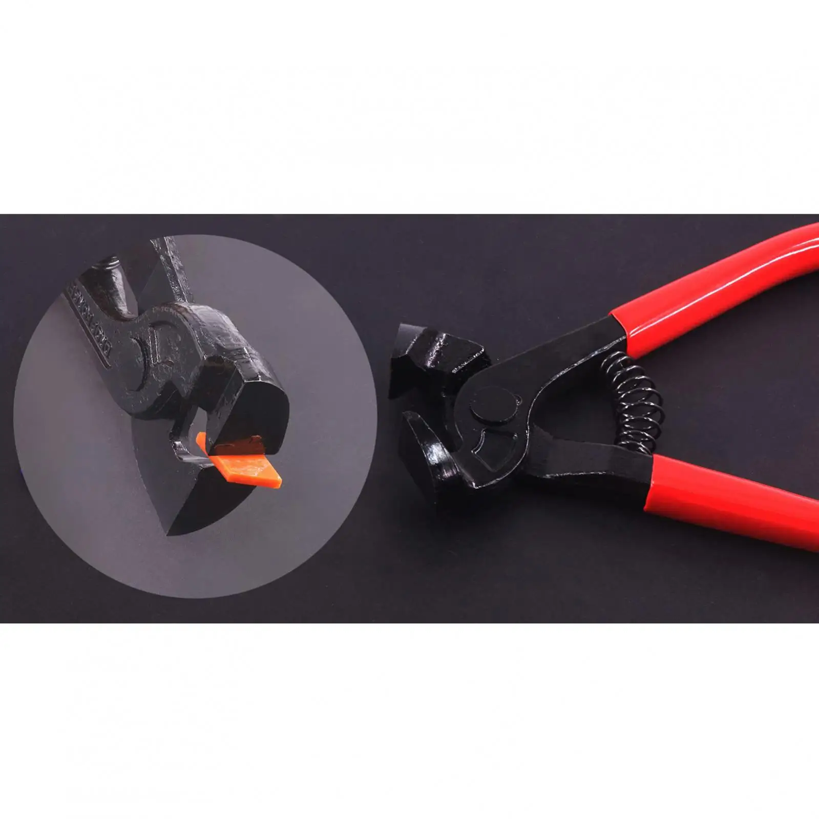 Heavy Duty Soft Grip Flat Nose Pliers Precision Nail Puller Tool End-Nippers for Glass / Tile Nipper Cutting Tools