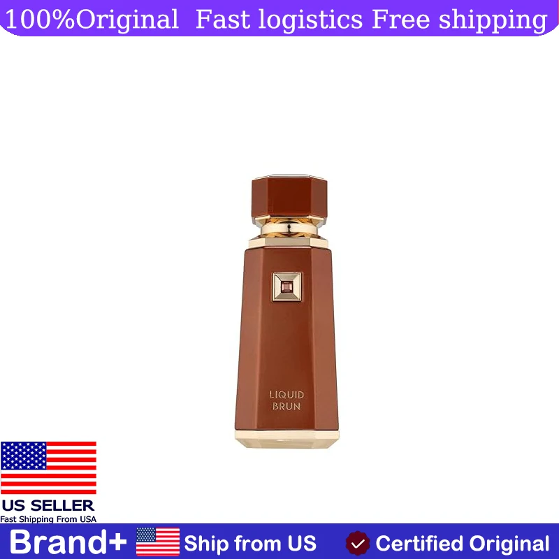 

Fragrance World Liquid Brun Eau De Parfum for Men 100ml By French Avenue Long Lasting Fragrance Cologne French Perfume Portable