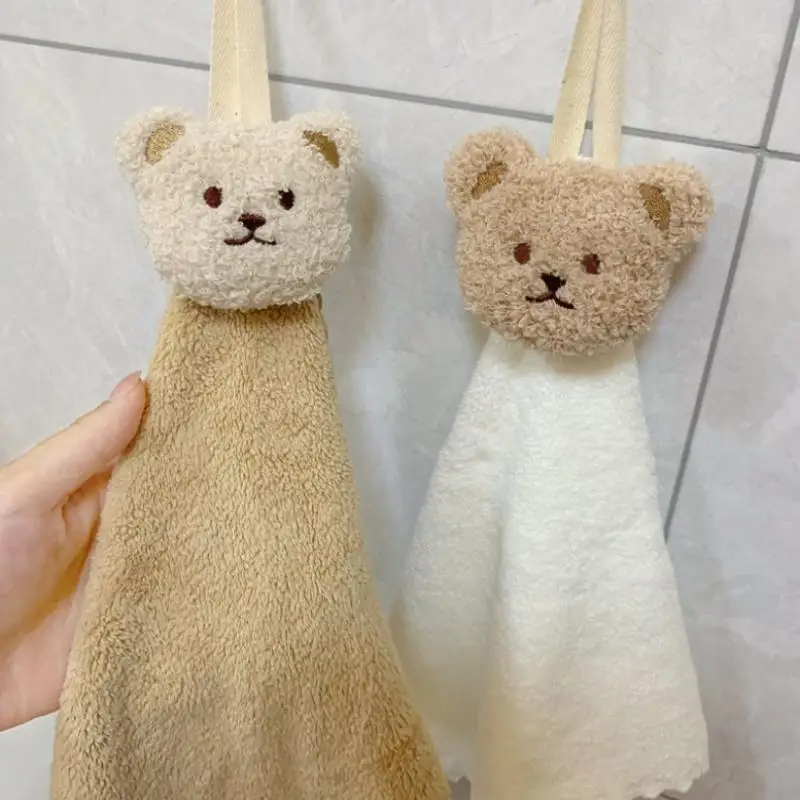 

Быстросохнущие полотенца для рук для детей, мягкие впитывающие полотенца для пальцев, милые полотенца в мультяшном стиле для ванной, кухни, путешествий