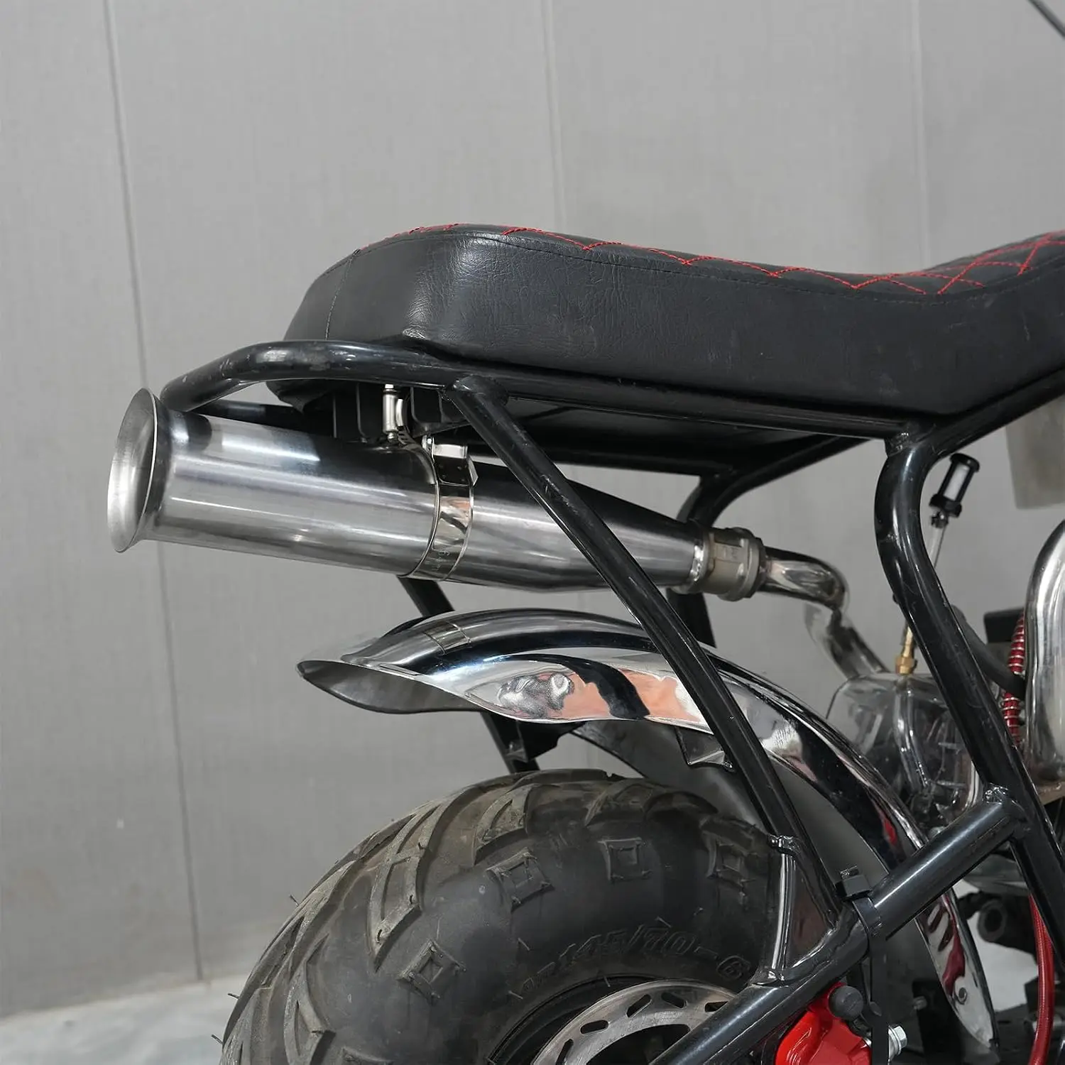 Central Trumpet Pipe for 80cc, 97cc, 105cc, and 212cc Mini Bikes, Fits Kids Dirt Mini Bikes, No Riser Required