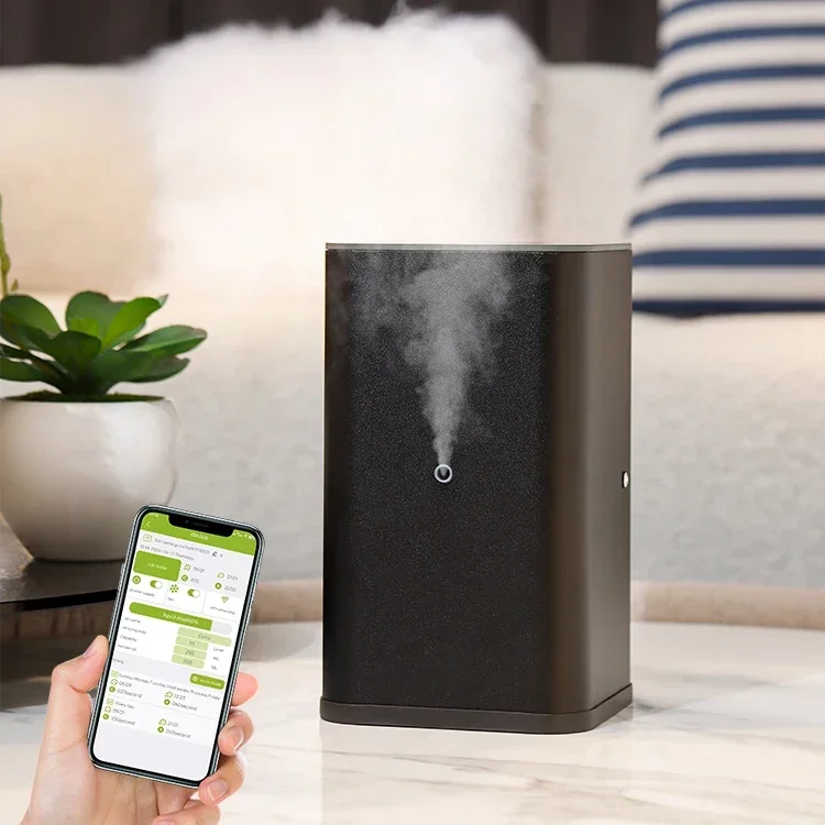 

GB-800 Wifi Large Mist Spray Humidifier Air Scent Nebulizer HVAC Compatible for Home Hotel Commercial Space Use