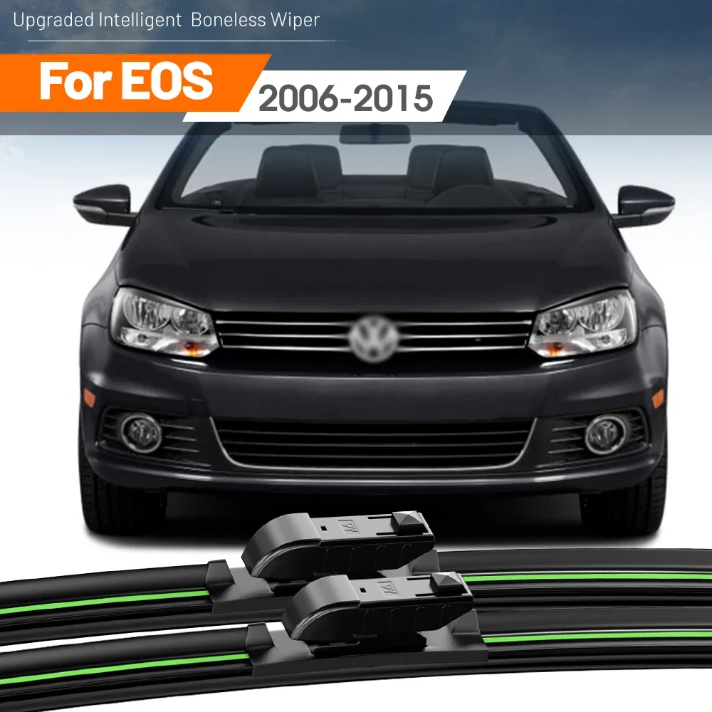 

2pcs For VW EOS 2006-2015 Front Windshield Wiper Blades 2007 2008 2009 2010 2011 2012 2013 2014 Windscreen Window Accessories