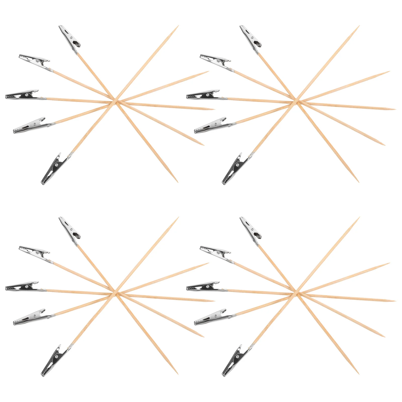 

Wooden Stick Alligator Clips Craft Painting DIY Coloring Model Small Base Tool Supplies Sticks