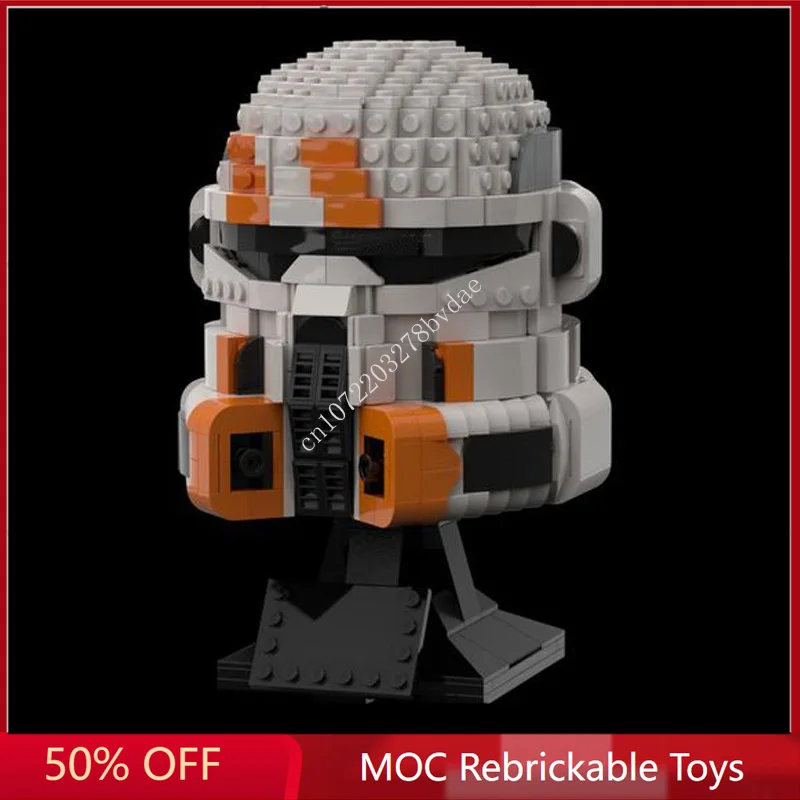 

793PCS Star Plan MOC Helmet Airborne Trooper MOC SpaceShip Battle Model Building Block Architecture Education Assembly Model Toy