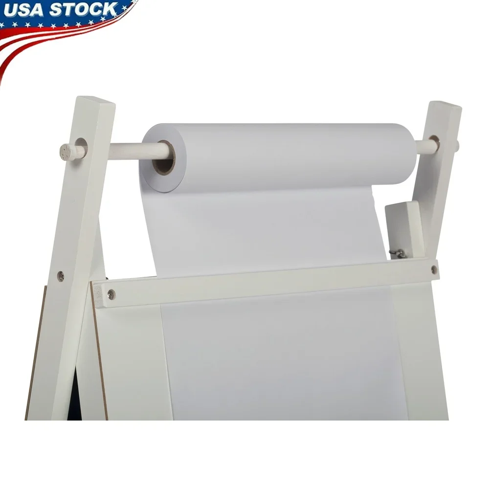 アートペーパーロール詰め替えセット 2個入り 幅12インチ 長さ75フィート 子供用イーゼルやプロジェクトセンター、クリエイティブ用品に最適