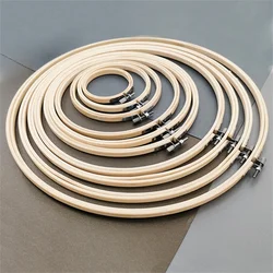 1PC Adjustable and Fixed Bamboo Ring Tool Cross Stitch Cross Stitch Hoop Ring DIY Loop Hand Sewing Tools Accessories 15/30cm