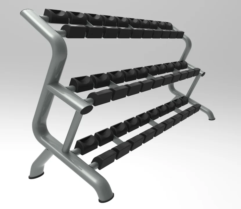 

High Quality Dumbbell Rack for 15 Pairs.