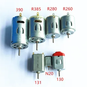 DC Micro Pinselspielzeug, Lüfter Tand Hubschrauber, Bootsteile, 7 Typen, Mini 130, 390, R260, R280, N20, DIY, Drop Shipping, 2PCS, Los Hauptverkaufsmotor der Hauptverkauf - №4