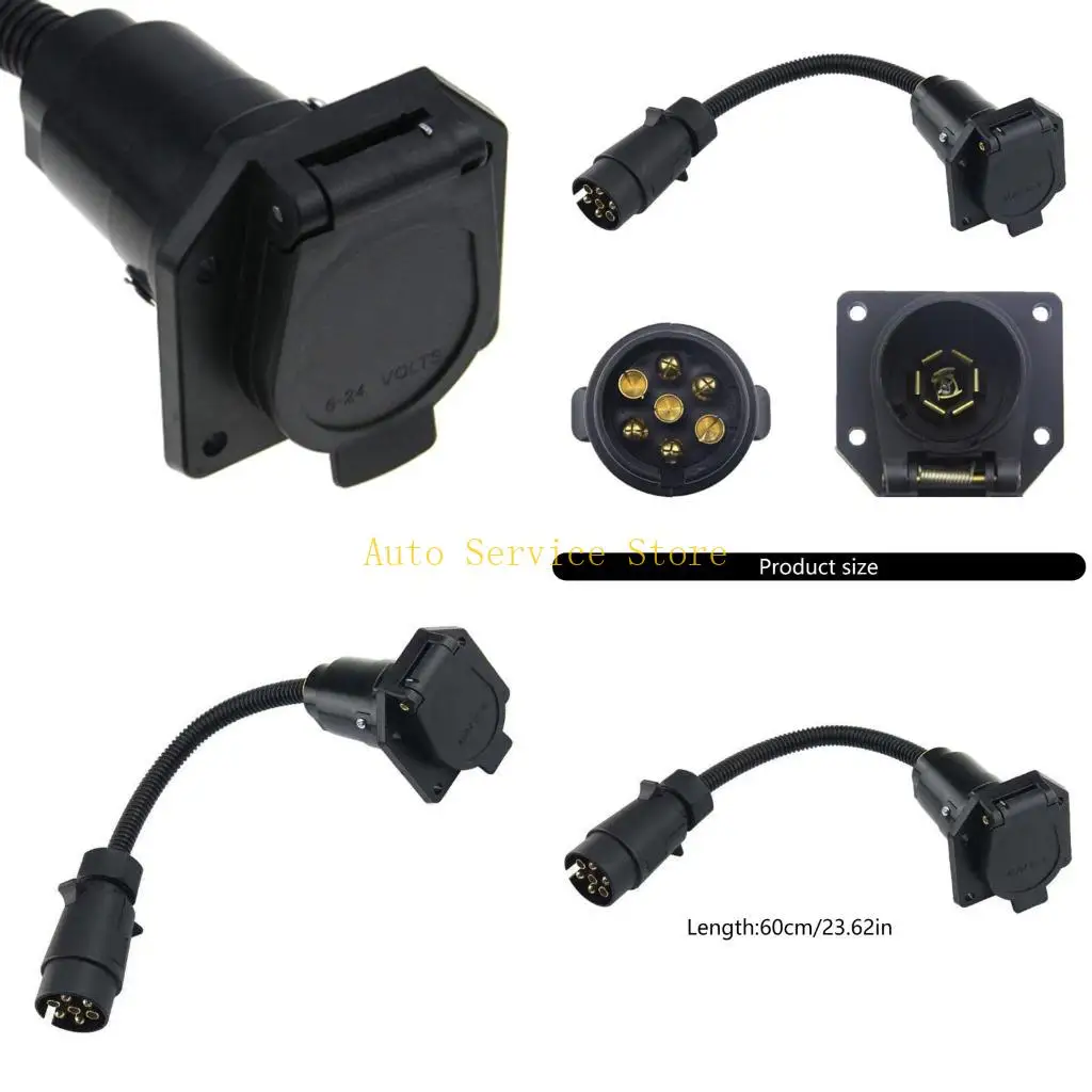 

462a двойной головной трейлер Travel Train Converter 5 PIN -контакт и 7 конфигурации конфигурации