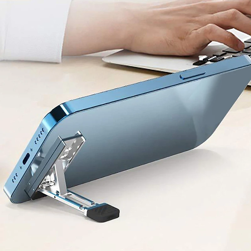 

Новая подставка для ноутбука XM, 1 шт., из цинкового сплава, регулируемая по высоте, складная, с противоскользящими ножками, мини-подставка из цинкового сплава