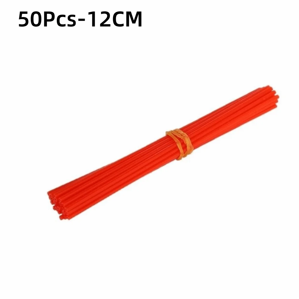 Plastic Tube Spray Can Extension Straw 12cm Length Extended Rust Remover Straw Replacement Tips Accessories Red Color