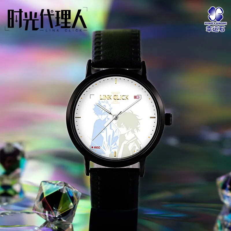 Link Click Anime Anime Photochromic watch Cheng Xiaoshi Lu Guang Qiao Ling Action Figure Gift