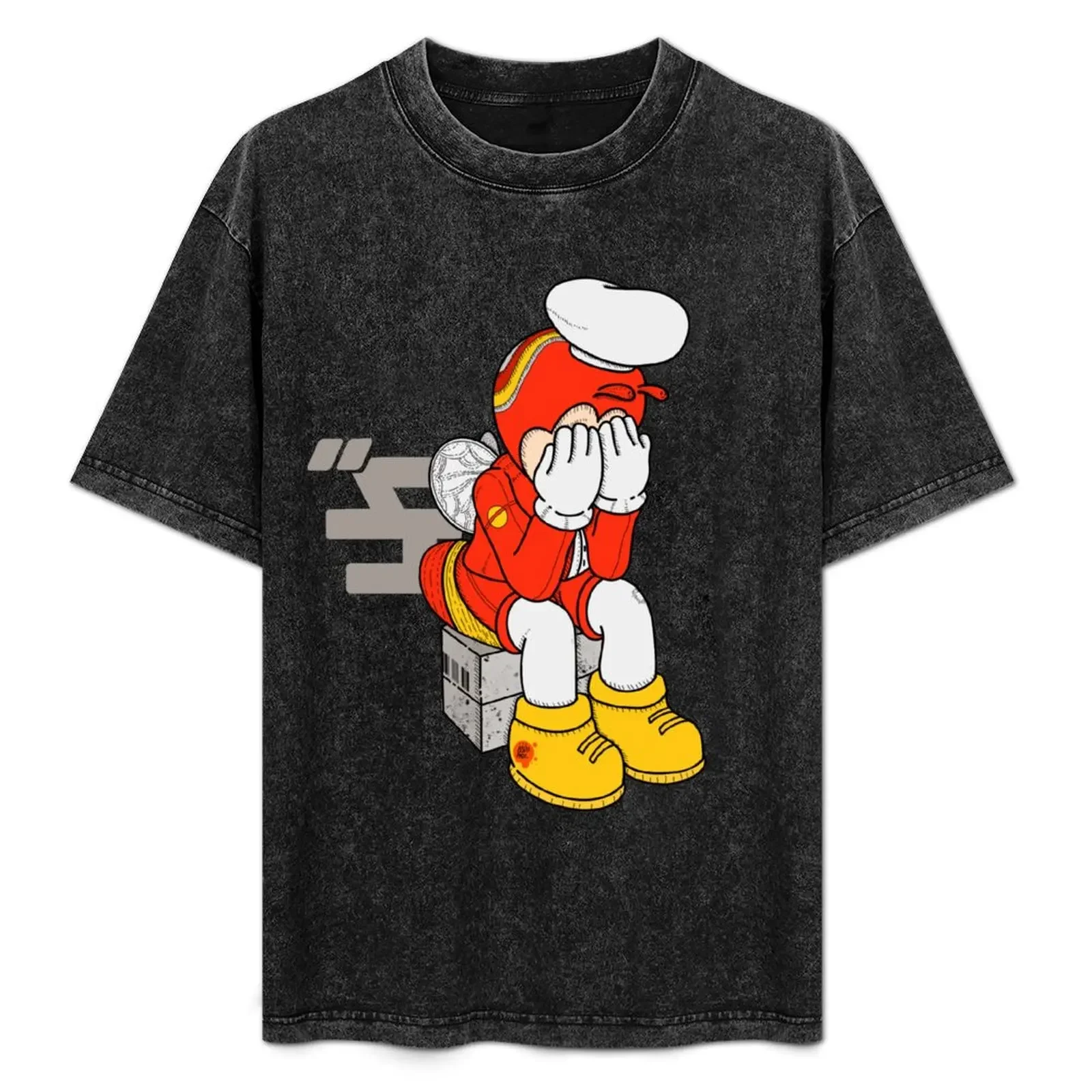

JOLLIBEE SADBOI KAMUSTA KA BIG 3 T-Shirt Tough Fabric Work Tee