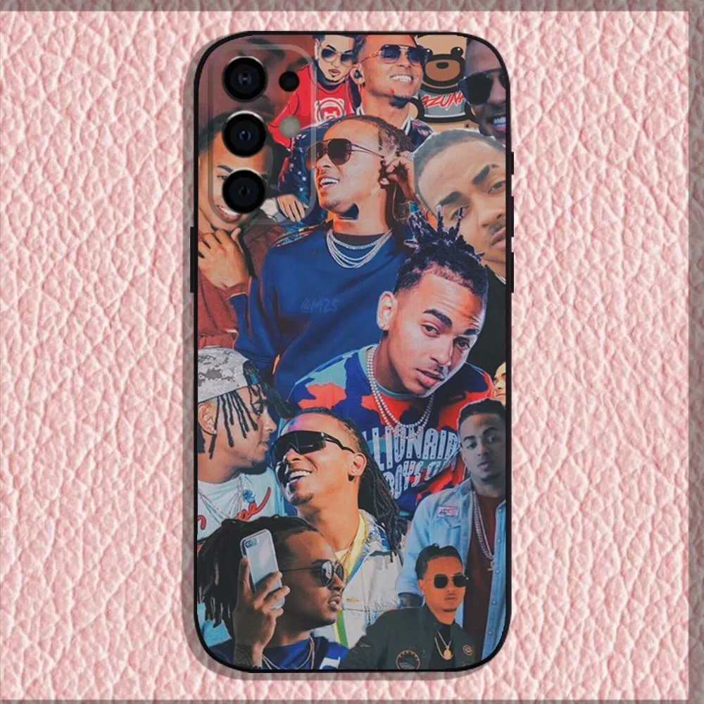 O-Ozuna Rapper  Phone Case For Samsung S24,S21,S22,S23,S30,Ultra,S20,Plus,Fe,Lite,Note,10,9,5G Black Soft Shell image 3