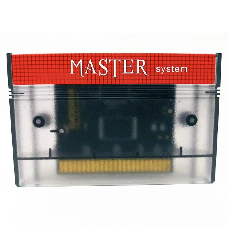 

Transparent grey DIY 600 in 1 Master System Game Cartridge for USA EUR SEGA Master System Game Console Card