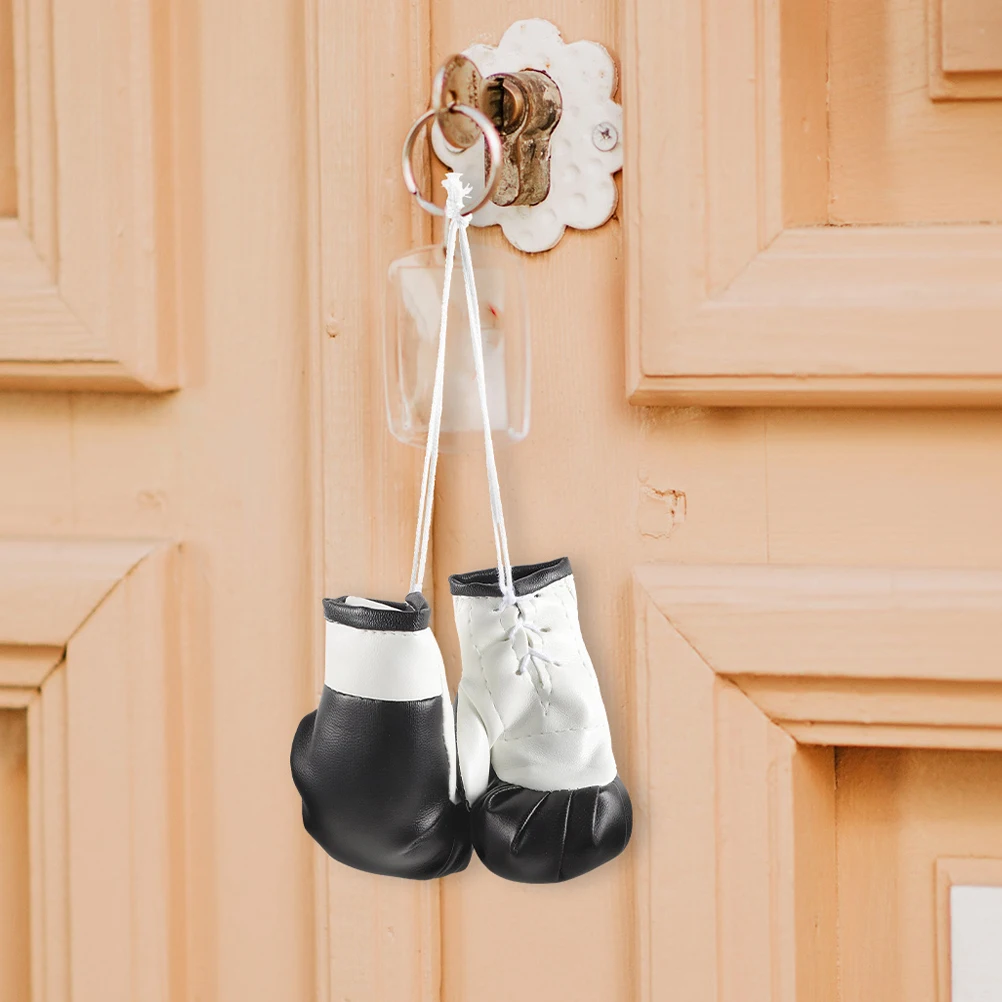 

Boxing Pendant Mini PVC Car Ornaments for Boxing Gloves Decoration Bags Holiday Gifts Christmas Decorations