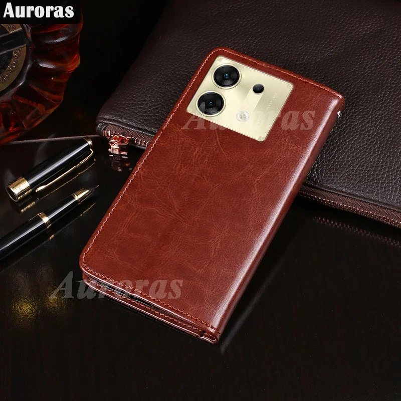 

Auroras For Infinix Zero 30 5G 4G Flip Case Insertable Card Slot Wallet Leather Shell For Infinix Zero 20 Ultra Shockproof Cover
