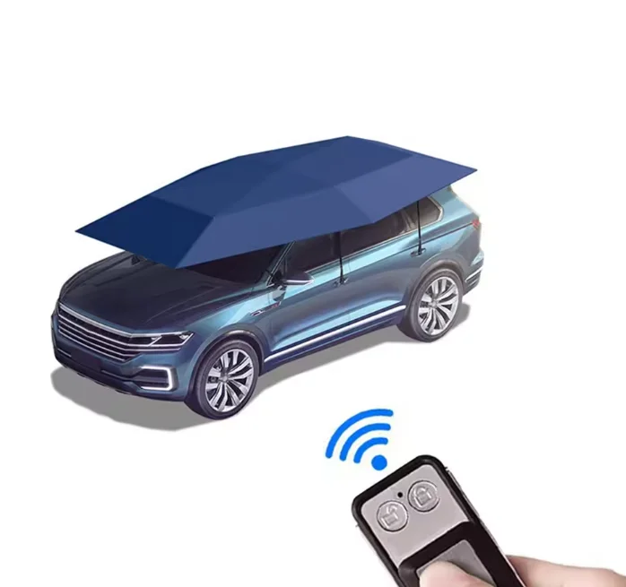 

Portable Fully Semi-Automatic Car Sunshade Electric Sunshade For Car Windproof Hail Proof Sunshade