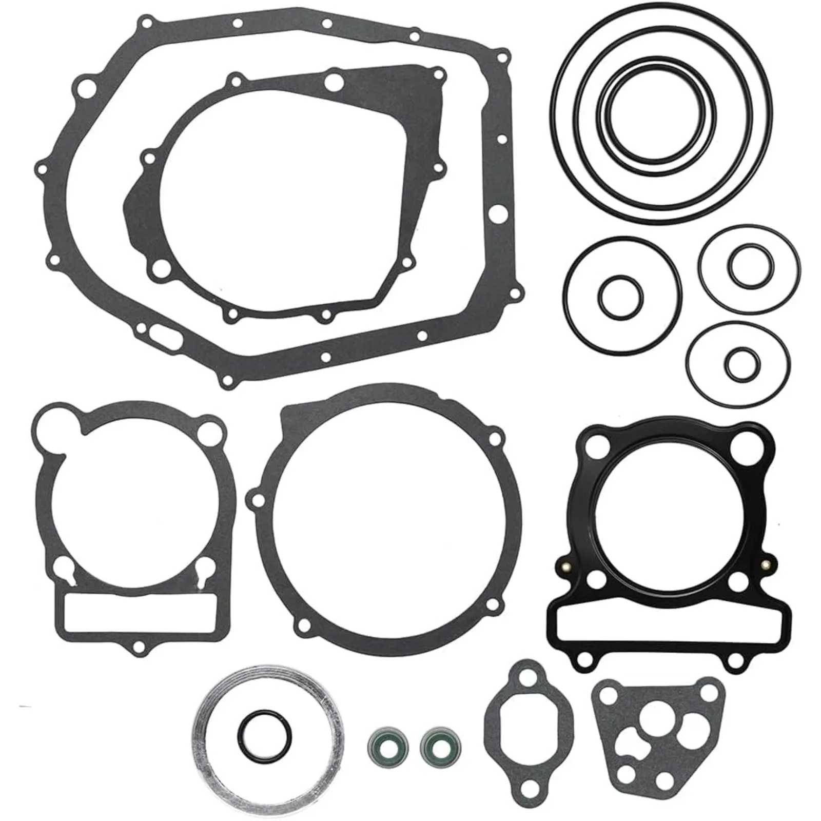 For Top and Bottom end Complete Gasket Kit Set Replacement for Yamaha Warrior Raptor Big Bear 350